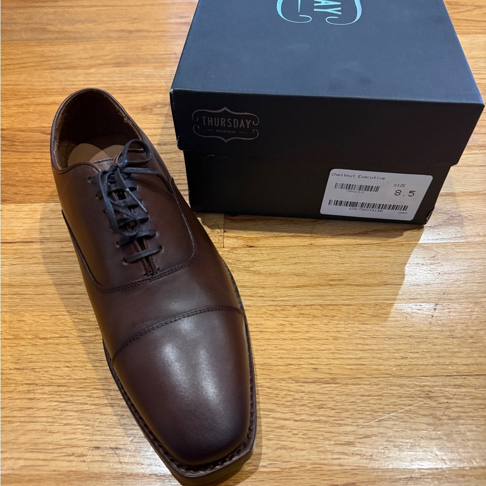 Thursday Boot Company Men's Chestnut Executive Shoes